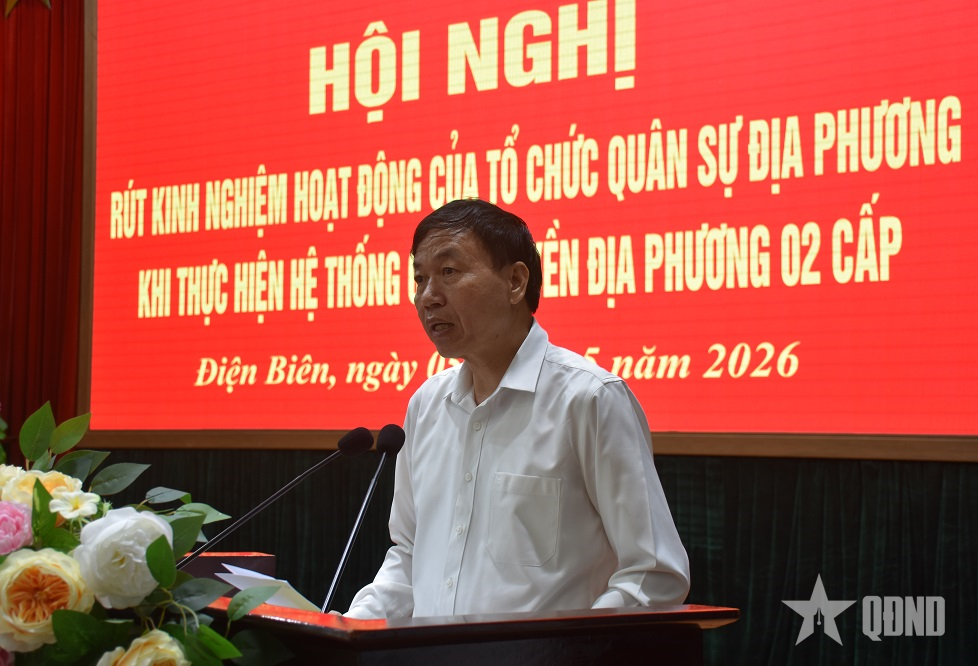 Điện Biên: Rút kinh nghiệm hoạt động tổ chức quân sự địa phương khi thực hiện mô hình chính quyền địa phương 2 cấp

